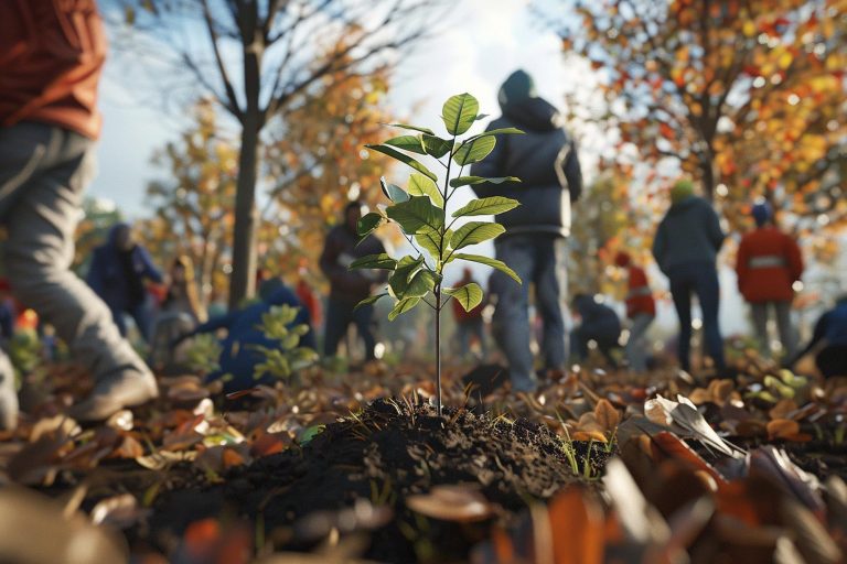 Tree planting event